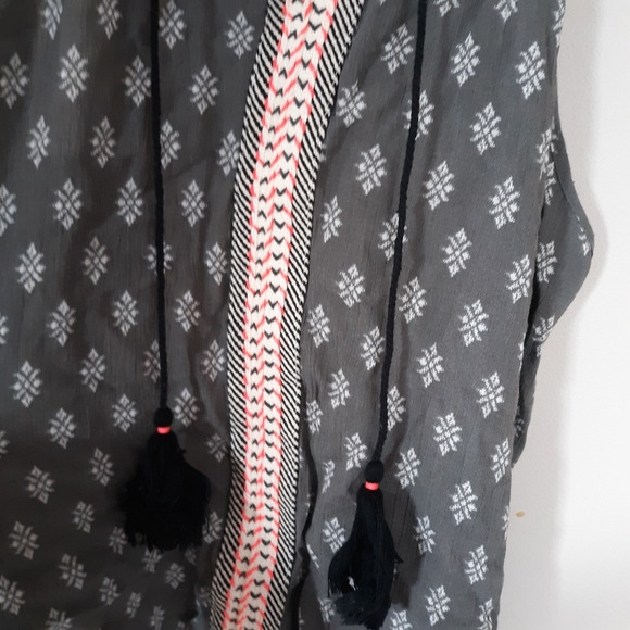 Wrangler boho sleeveless blouse size large - Picture 2 of 4